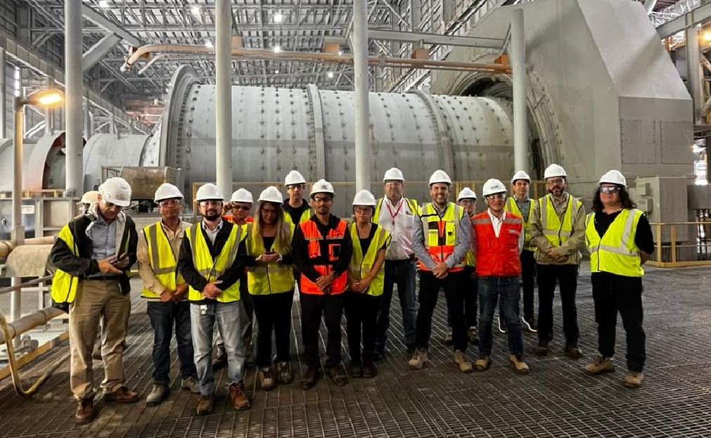 Misin Comercial ProChile Antofagasta visita mina de Cobre Panam