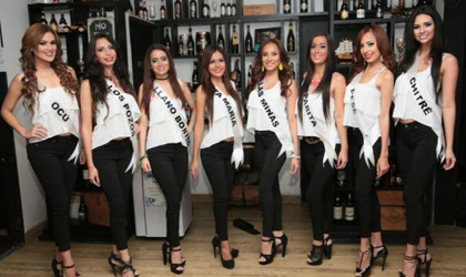 Presentan aspirantes al Miss Herrera
