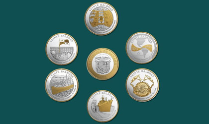 Nuevas monedas con motivo del Canal de Panam