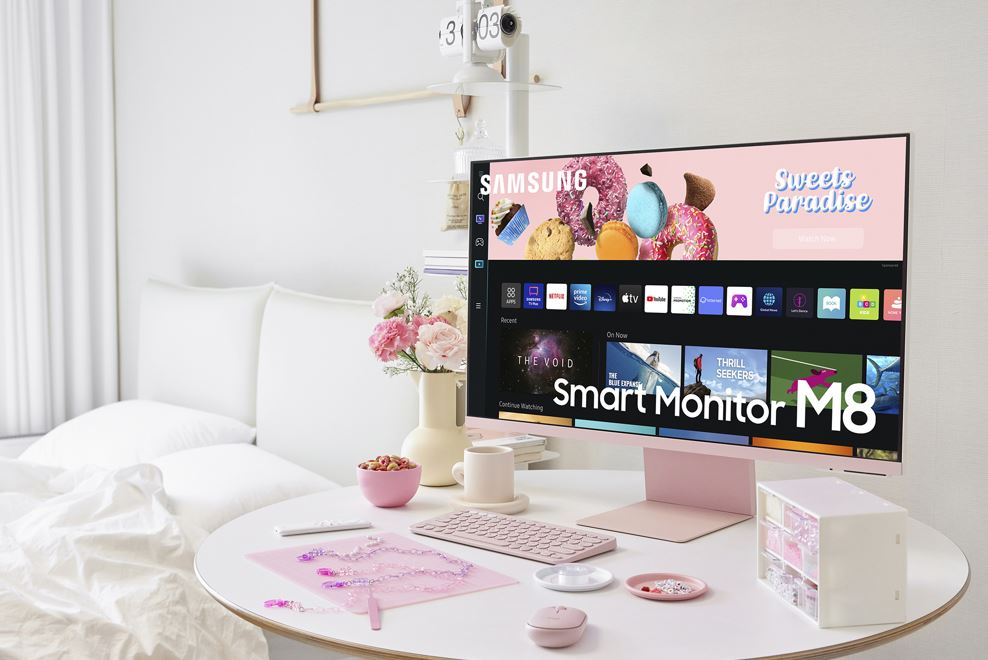 Si estas en busca de un monitor, AMARAS EL NUEVO M8, la nueva y ultraelegante serie de monitores inteligentes de Samsung Electronics
