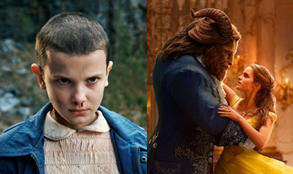 Stranger Things y La Bella y la Bestia destacan entre los nominados a los MTV Movie & TV Awards 2017