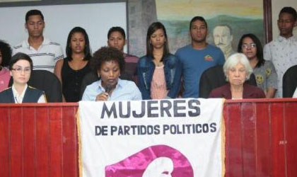 Mujeres rechazan exclusin de paridad de gnero electoral