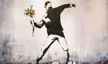 Banksy y Robert 3D Del Naja la misma persona?