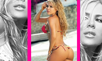 Natalia Pars se encuentra en Panam para el desfile de su nueva coleccin 2010.