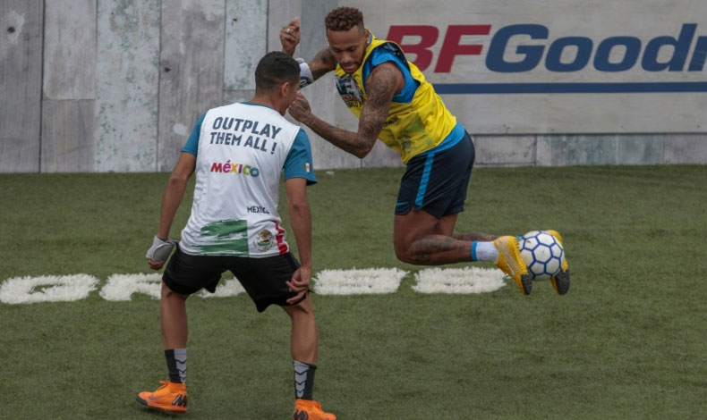 Neymar volvi a la cancha luego del Mundial de Rusia 2018
