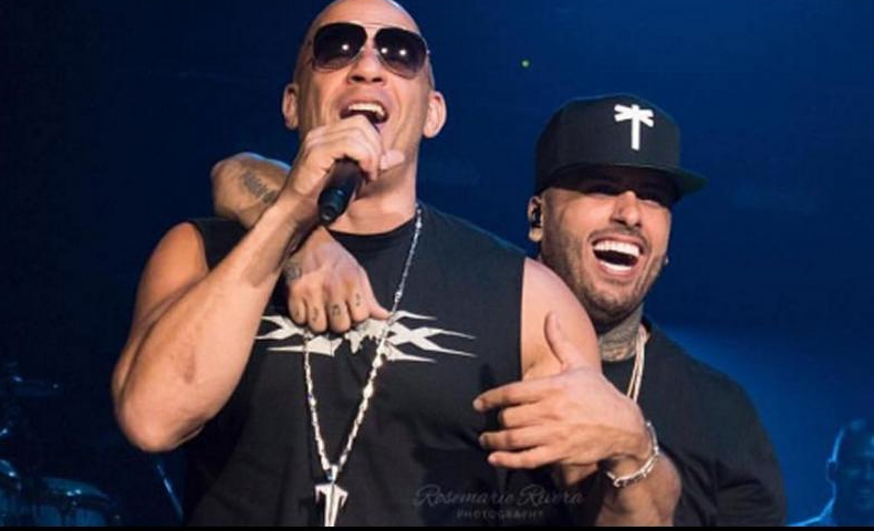 Vin Diesel de vacaciones junto a Nicky Jam