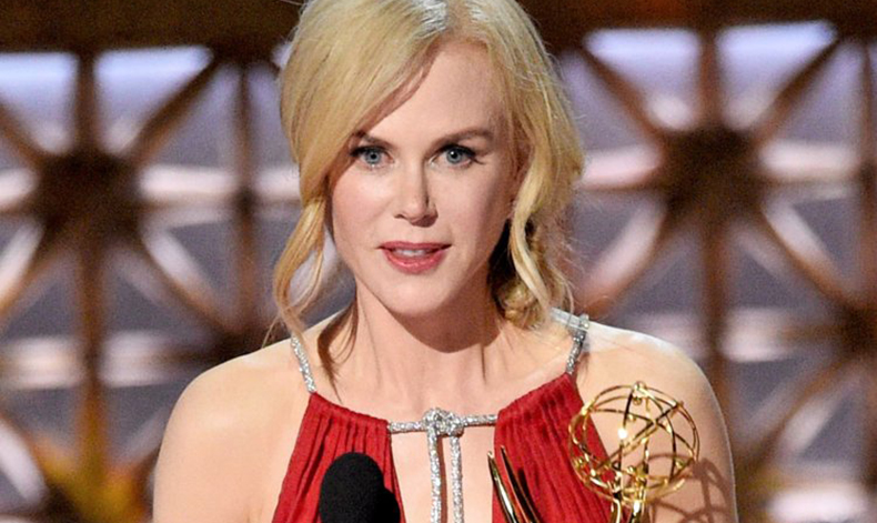 Emmys 2017: Nicole Kidman recibe su primer galardn en la premiacin con un discurso sobre violencia domstica