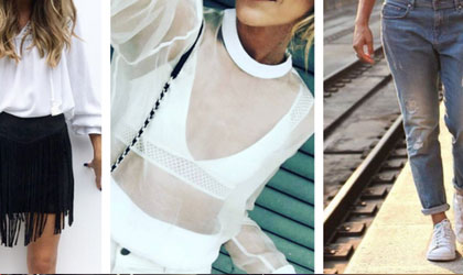 Prendas que no están de moda