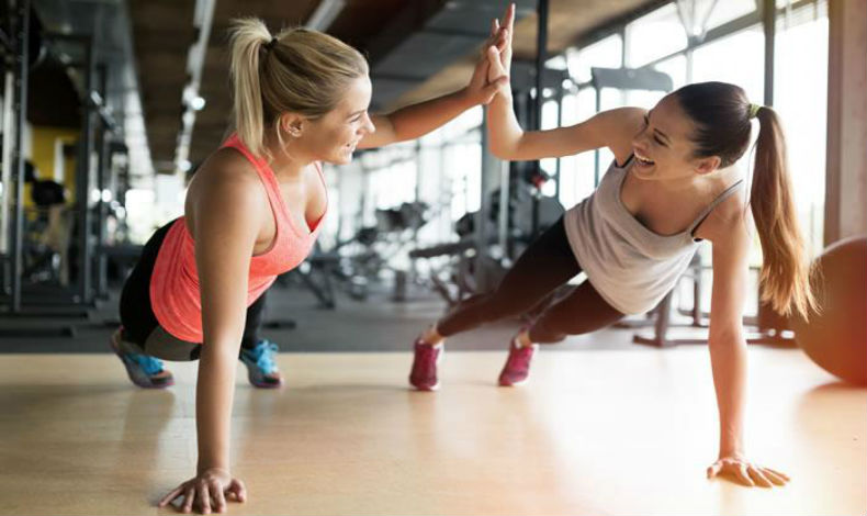 No te aburras en el gimnasio!