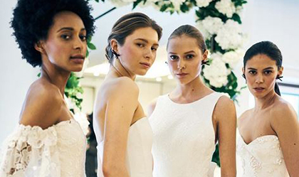 Carolina Herrera presenta su nueva coleccin para novias