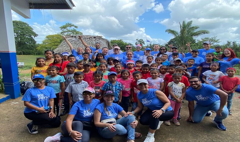 Los Voluntarios Me Sumo de Telered llevaron la alegra hasta Capira