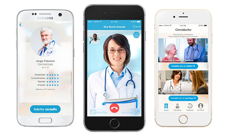 Esta compaa espaola lanz una app para consultas mdicas por videollamada