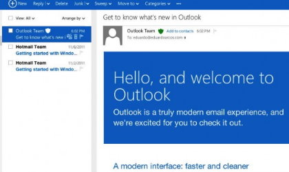Outlook.com registra un milln de usuarios nuevos