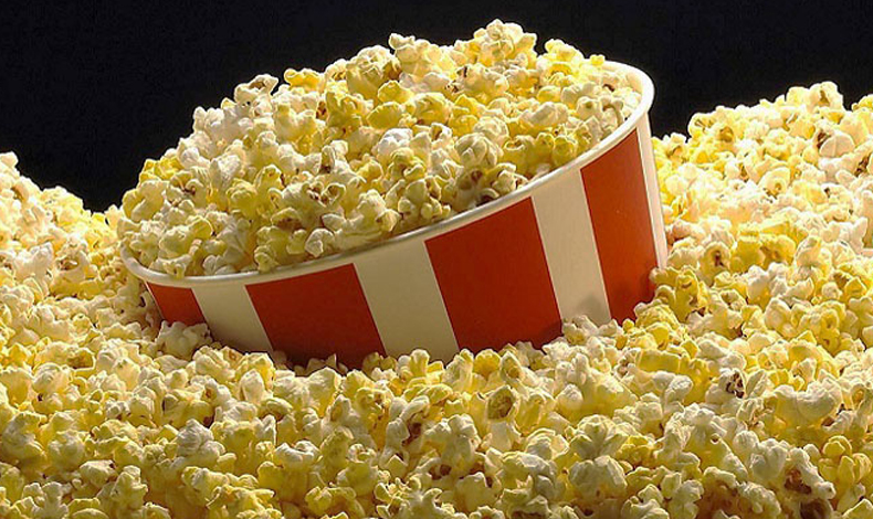 Conoces el origen de las palomitas de maz en el cine?