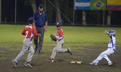 Seleccin de bisbol de Panam Sub-10 venci a Argentina