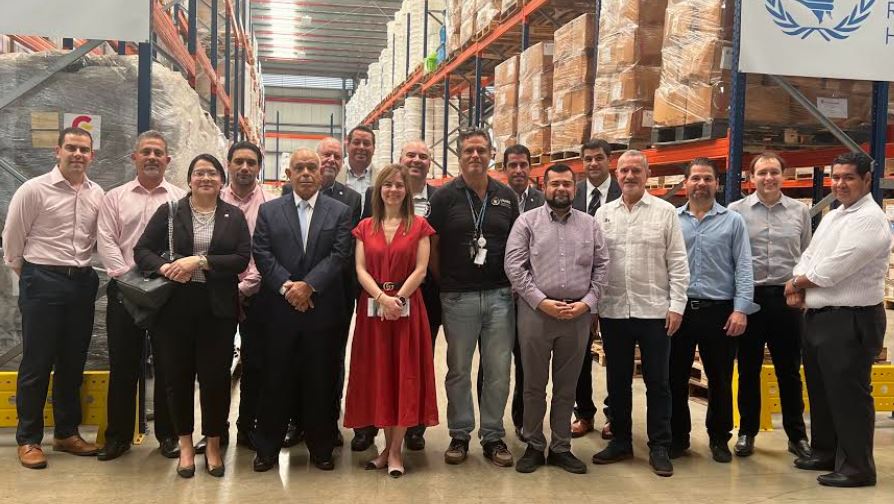 El Hub Humanitario en Panam Pacfico, sigue estrechando lazos de cooperacin con la empresa privada en beneficio del crecimiento logstico del pas