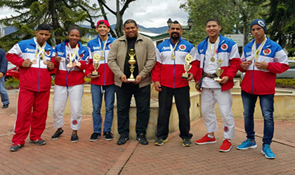 Panam Tercer lugar en Jui Jitsu