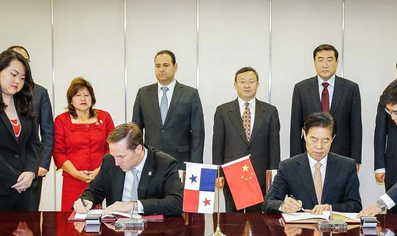 Panam y China firmaron las negociaciones del TLC