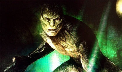 Arte promocional de Lagarto en The Amazing Spider-Man