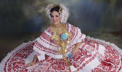 El Festival Nacional de la Pollera, tiene nueva embajadora