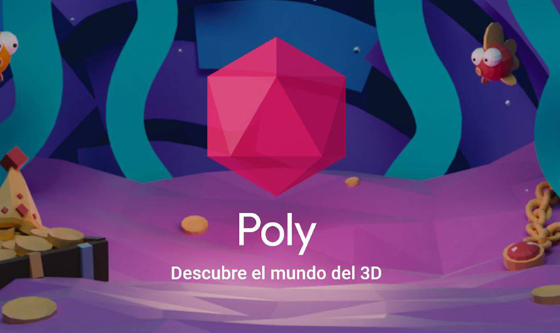 Poly, el nuevo buscador de Google para objetos 3D descargables