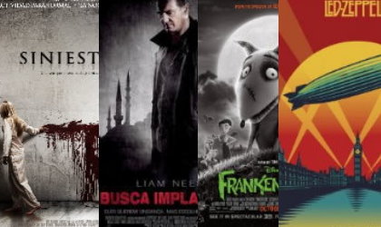 Estrenos para hoy: Bsqueda Implacable 2, Frankenweenie, Led Zeppelin y Siniestro