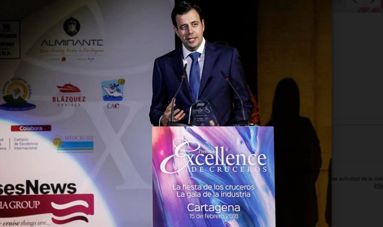 Pullmantur Cruceros recibe galardones en los Premios Excellence de Cruceros