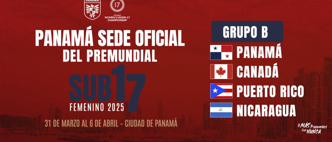 Panam ser sede del Premundial Sub-17 Femenino de Concacaf