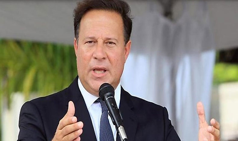 El presidente Varela neg  haber participado en los pinchazos