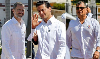 Mandatarios iberoamericanos despertando pasiones
