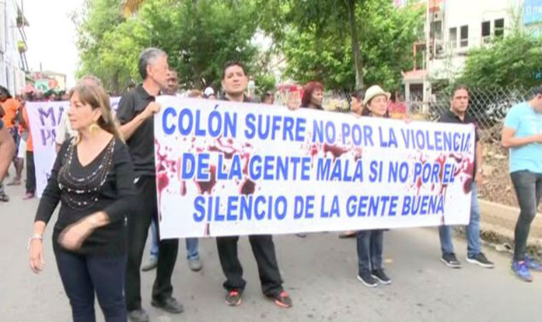 Provincia de Coln en paro