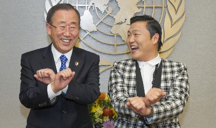 El Gangnam Style se baila hasta en la ONU