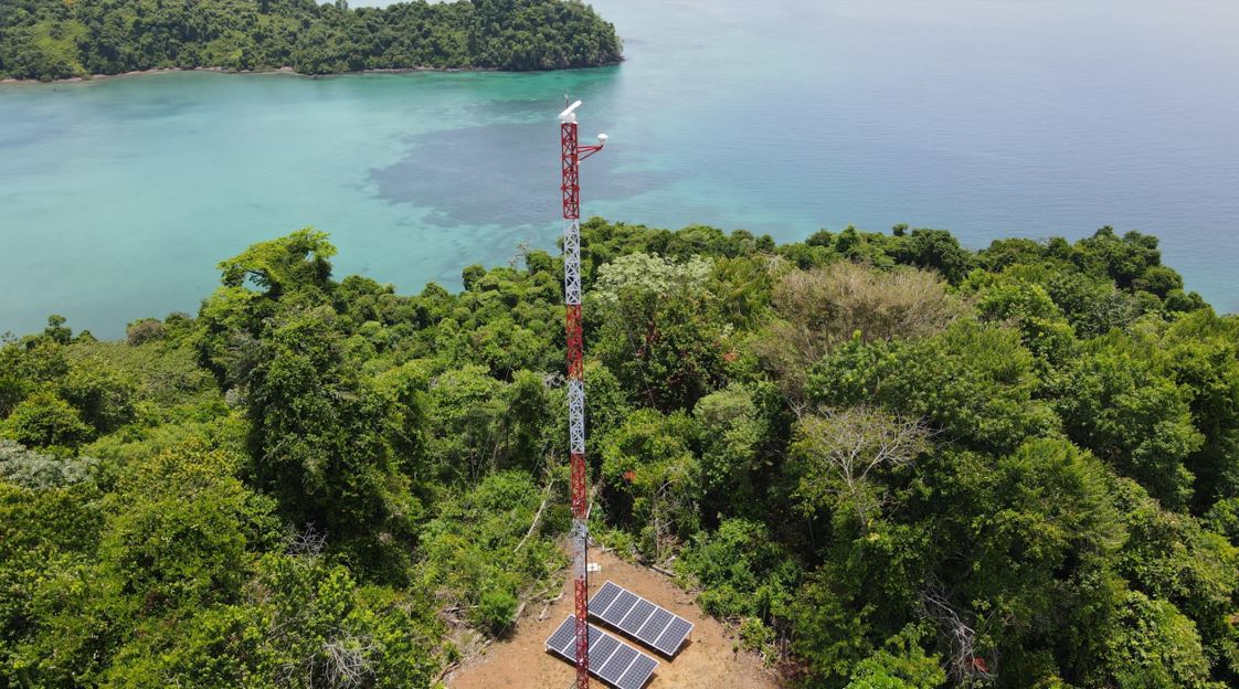 Inauguran nuevo radar para frenar la pesca ilegal en el Parque Nacional Coiba