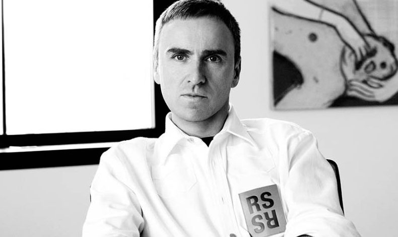 Raf Simons deja a Calvin Klein en buenos trminos