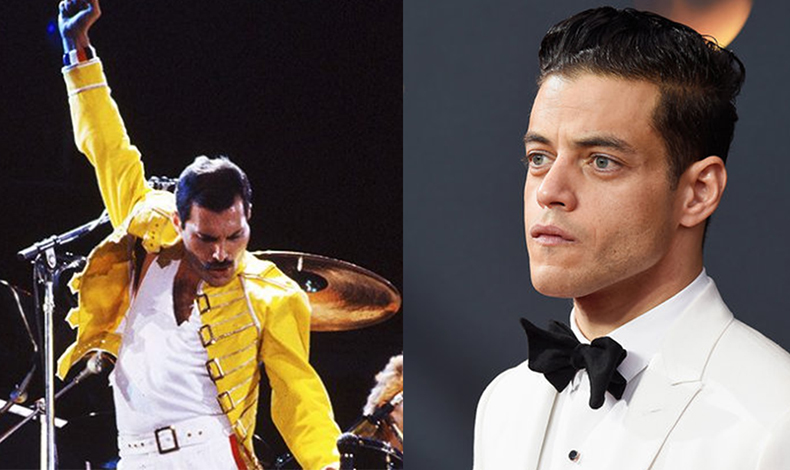 As luce Rami Malek como Freddie Mercury
