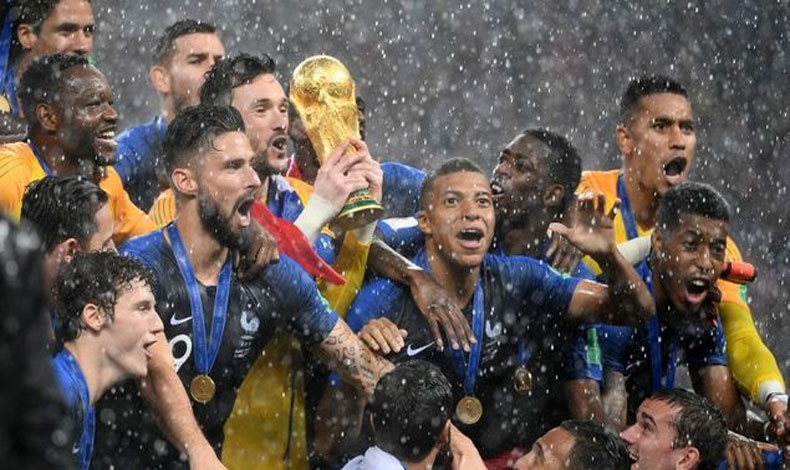Francia ocupa el puesto 1 del Ranking FIFA