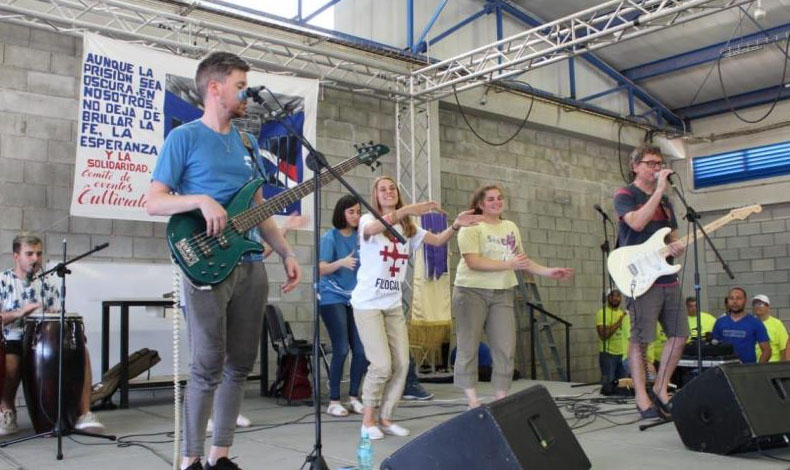 Reclusos celebran el Festival de la Juventud