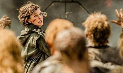Milla Jovovich perseguida: Vistazo al rodaje de Resident Evil