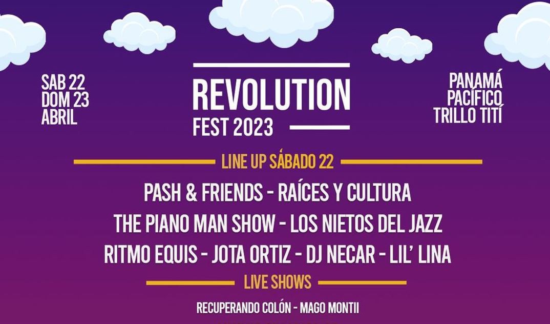Este fin de semana es el Revolution Fest at Panam Pacfico, un festival con propsito