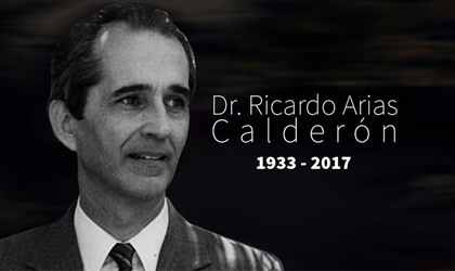 Da de Reflexin Nacional por fallecimiento de Arias Caldern