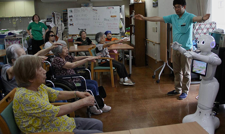 En Japn pretenden dejar a los ancianos al cuidado de robots
