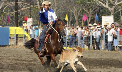 Rodeo en solidaridad con el Teletn