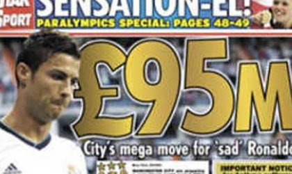 Para curar las tristezas de CR7. El City pondr� 125 millones para comprarlo
