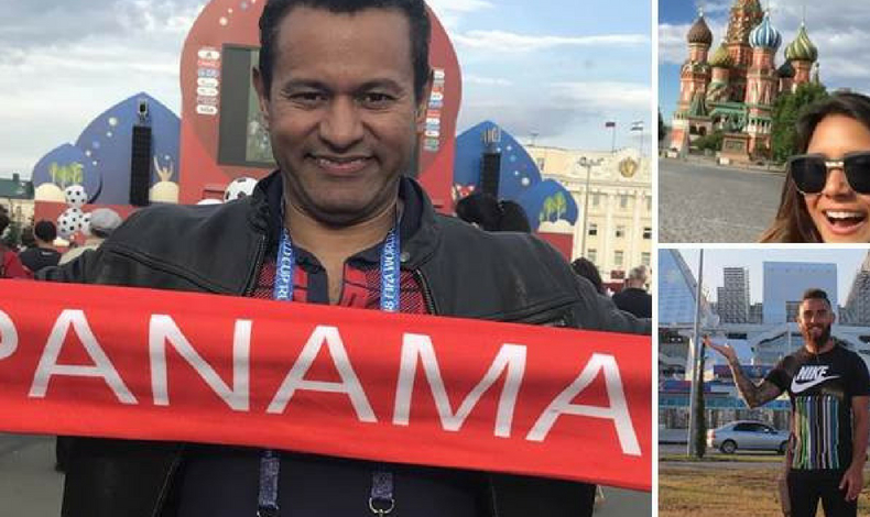 Famosos panameos apoyan a Panam en Rusia