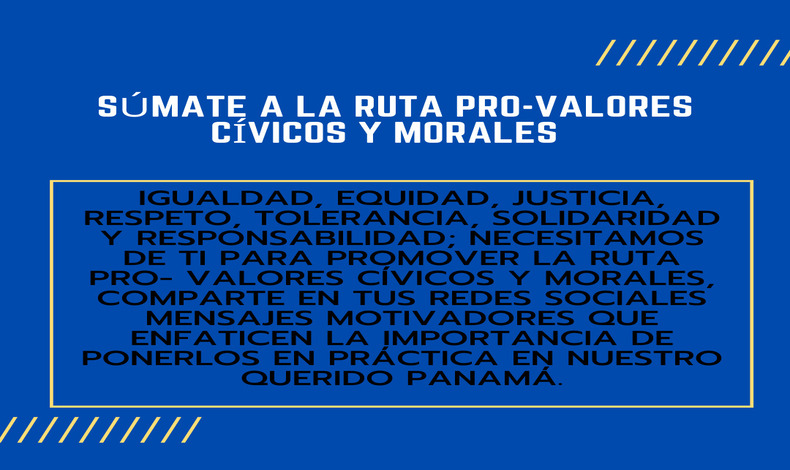 La Ruta Pro-Valores sigue todo noviembre