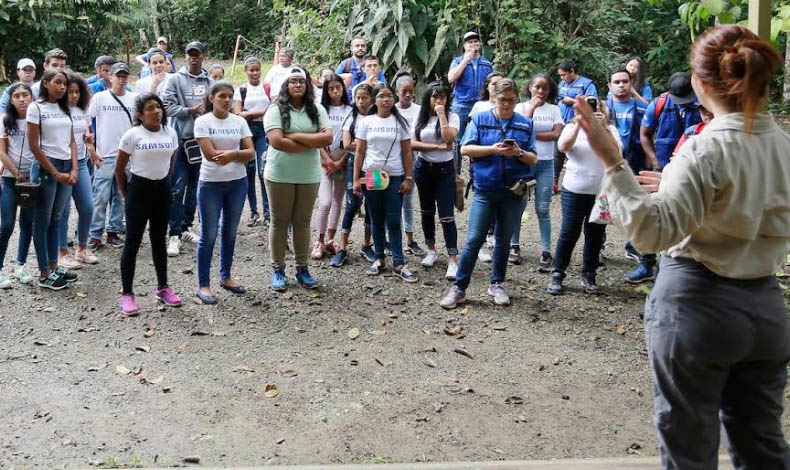 Samsung Electronics realiza actividad ambiental en el Panama Rainforest Discovery Center
