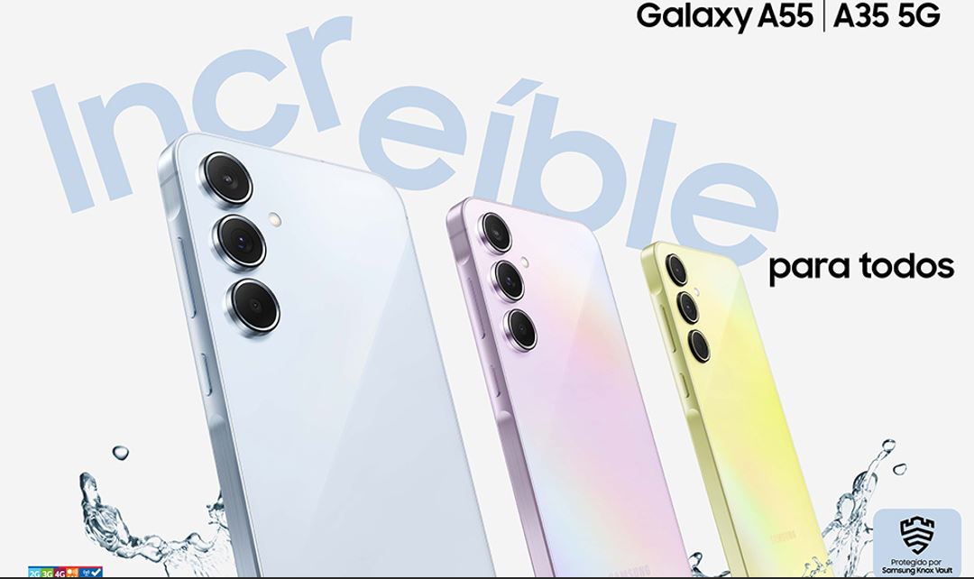 Samsung refuerza la seguridad mvil con sus nuevos Galaxy A35 5G y A55 5G