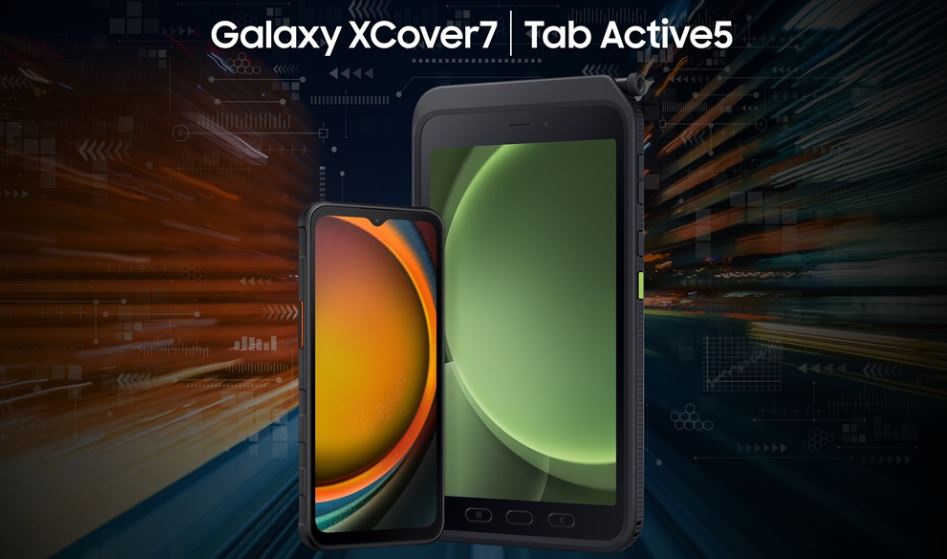 Samsung presenta Galaxy XCover7 Pro y Galaxy Tab Active5 Pro: dispositivos robustos para la excelencia en primera lnea