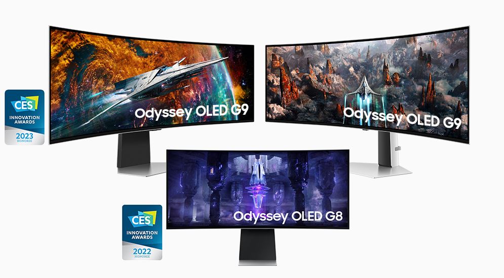 Resumen de la gama ampliada de monitores OLED Odyssey para juegos
