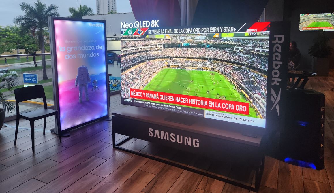 Samsung revel la tecnologa y grandeza de sus nuevas TVs: OLED y QLED en Panam